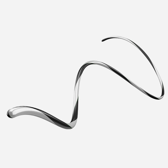 Zebra Nitinol Core Guidewire
